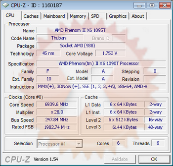 phenom II X6 1090T Black edition